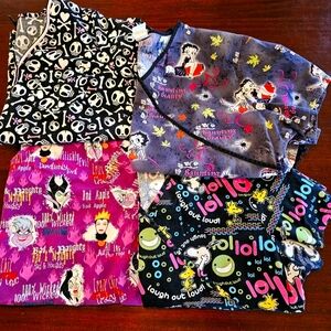 Womens 3x scrub tops